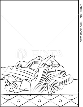 手寫百人一首右近 98340024