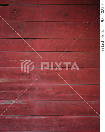 painted old wooden red wall. background texture . painted old wooden red wall. background texture . 98340239