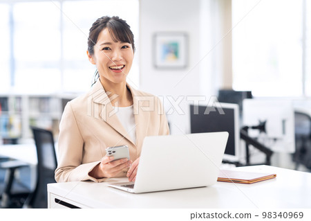 女商業女商人辦公室新員工 98340969
