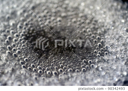 熱水沸騰泡沫 98342493