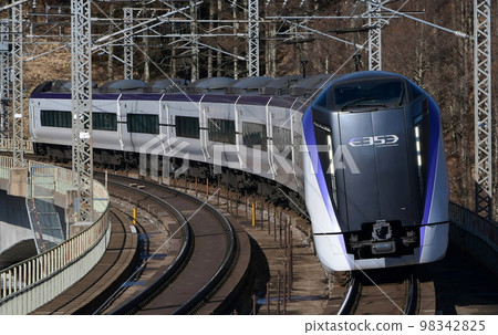 E353系列Azusa Chuo Main Line Fujimi - Shinanosakai 98342825