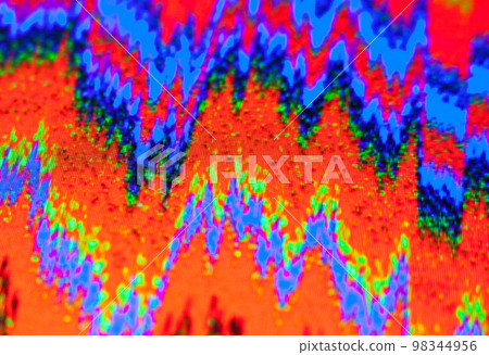 Abstract glitch background 98344956