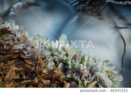 Flow of splashing ice and water eyes [Suwa Taisha Kamisha Maegu] 98345101