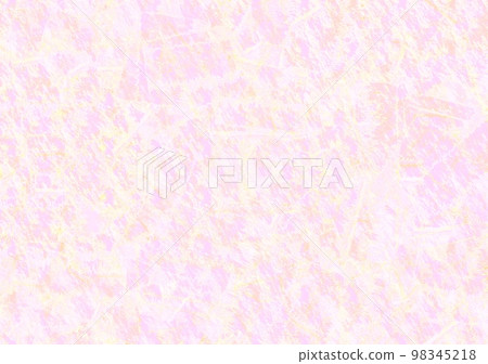 Pink and yellow abstract pattern illustration material [Texture] [Grunge] 98345218