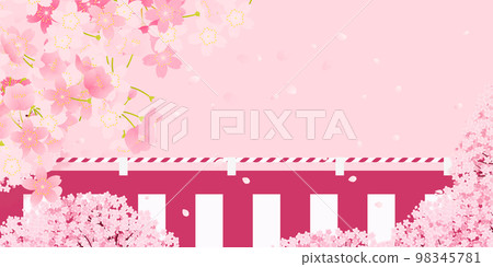 Cherry background material Cherry background material 98345781