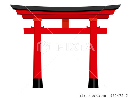 神社鳥居 神社鳥居 98347342