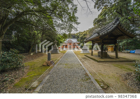 山中八幡宮（岡崎市）上層廣場 98347368