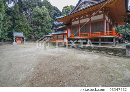 山中八幡神社（岡崎市）參拜堂 98347382