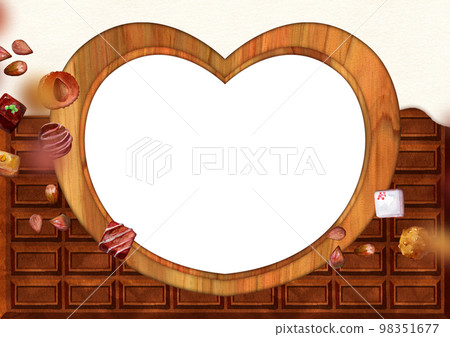 情人節的心框架 98351677