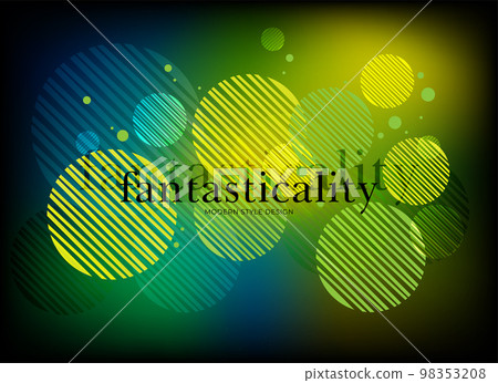 Flat vector. Minimal geometric background. Dynamic shapes composition. Eps10 vector. 98353208