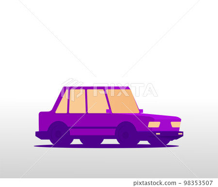 Vector illustration of a old car Vector illustration of a old car 98353507