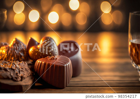 Valentine's Day Chocolate (AI Generated) 98354217
