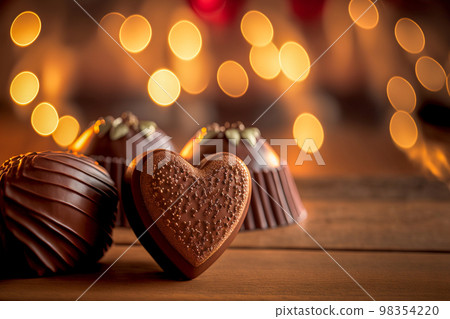 Valentine's Day Chocolate (AI Generated) 98354220