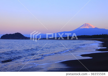 海灘和富士山 海灘和富士山 98355504
