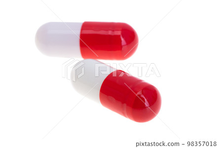 medical capsule isolated 98357018