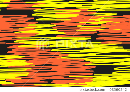 Red and Yellow Hatched Blots Seamless Background Red and Yellow Hatched Blots Seamless Background 98360242