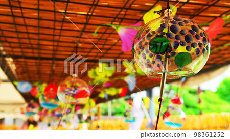 Nishiarai Daishi風格的鐘節的風景 Nishiarai Daishi風格的鐘節的風景 98361252