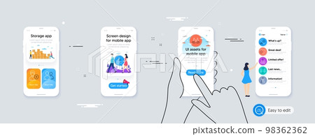 Users, Add person and Build line icons for website, printing. Phone ui interface. Collection of Workflow, Budget accounting, Life insurance icons. Vector Users, Add person and Build line icons for website, printing. Phone ui interface. Collection of Workflow, Budget accounting, Life insurance icons. Vector 98362362