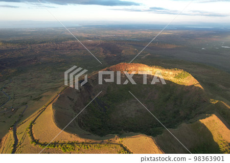 Wide and deep San Pedro volcano Wide and deep San Pedro volcano 98363901