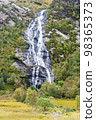 Steall Waterfall in Glen Nevis near Fort William, Highland, Scotland. 98365373