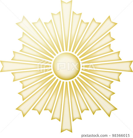 Family crest Asahiko [gold] 98366015