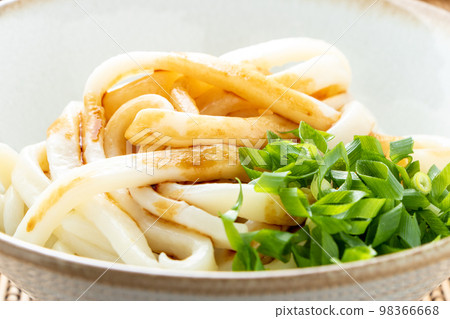 Close-up of "Ise Udon", one of Mie's local foods. Close-up of "Ise Udon", one of Mie's local foods. 98366668