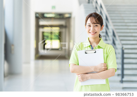 young care worker young care worker 98366753