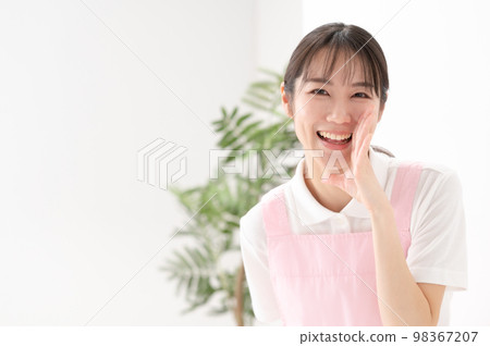 保姆、保育員、家政服務、圍裙 98367207