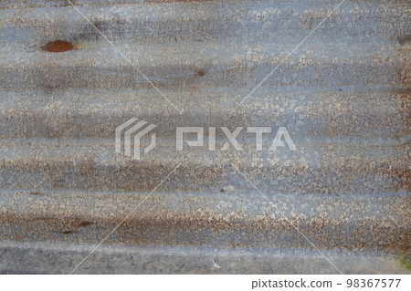 background textued old zinc rust dirty roof at home  98367577