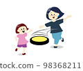 Dodgebee color illustration 98368211