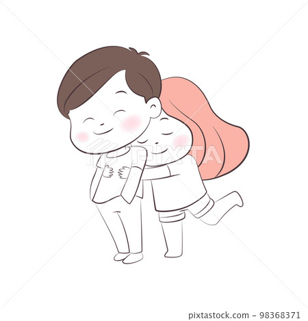 Illustrations of couples in various chapters. 98368371