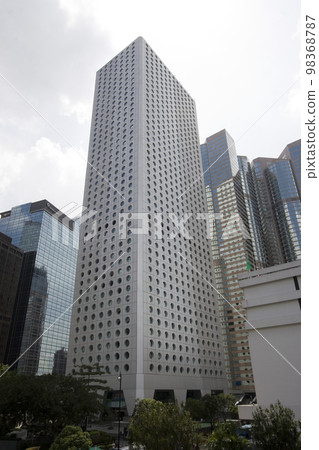 modern architecture, office buildings in business district 17 June 2006 98368787