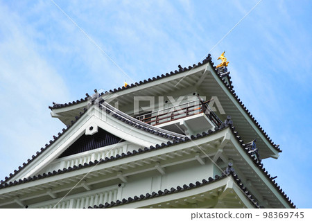 上山城(月岡城)的天守閣 上山城(月岡城)的天守閣 98369745