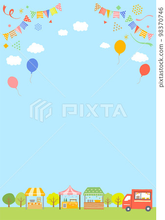 Marche background illustration Marche background illustration 98370746