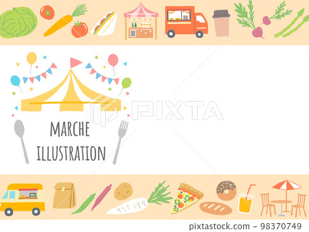 Image illustration of Marche Image illustration of Marche 98370749