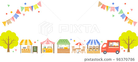 Marche background illustration 98370786