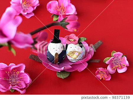 Hinamatsuri image material Hinamatsuri image material 98371139