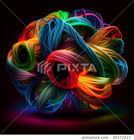 Fiber optics lights abstract background Fiber optics lights abstract background 98372015