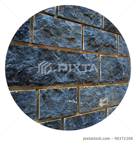 Sturdy blue and gray cut stone wall, seamless lined up Sturdy blue and gray cut stone wall, seamless lined up 98372108