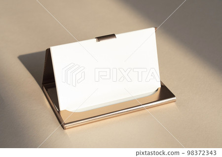 business card case and mockup business card case and mockup 98372343