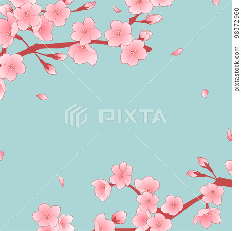 Frame material_Sakura 98372960