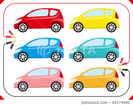 Ordinary car six color set 98374980
