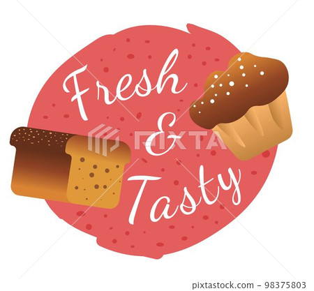 Fresh and tasty bread and bakery shop products 98375803