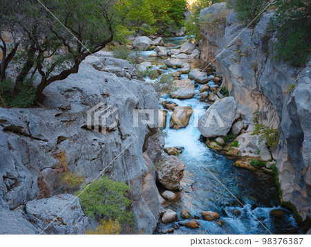 Turkey travel, mediterranean area on a warm summer day. Turkey travel, mediterranean area on a warm summer day. 98376387