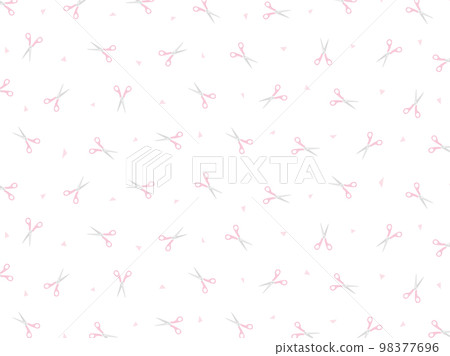 Scissors and cut paper wallpaper background material pink Scissors and cut paper wallpaper background material pink 98377696