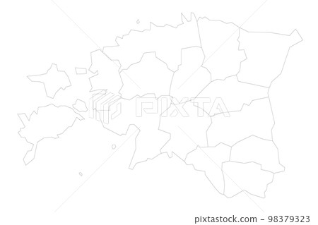 Russia political map of administrative divisions Russia political map of administrative divisions 98379323