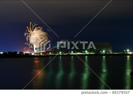 Ilchulbong, Fireworks, Firecrackers, Festivals, New Year, New Year's Eve, Events, 98379507