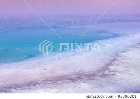 Dead sea in the early morning. Dead sea in the early morning. 98380201