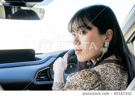 女司機目視檢查 女司機目視檢查 98381502