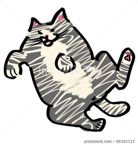 Rolling cat Rolling cat 98383117